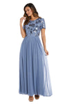 R&M Richards Mother of the Bride Long Dress 7058 - The Dress Outlet