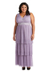 R&M Richards Long Plus Size Formal Dress 7142W - The Dress Outlet