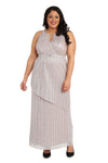 R&M Richards Long Formal Plus Size Dress 7208W - The Dress Outlet