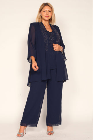 Mauve R&M Richards 7216W Plus Size Jacket Pant Suit for $49.99 – The ...