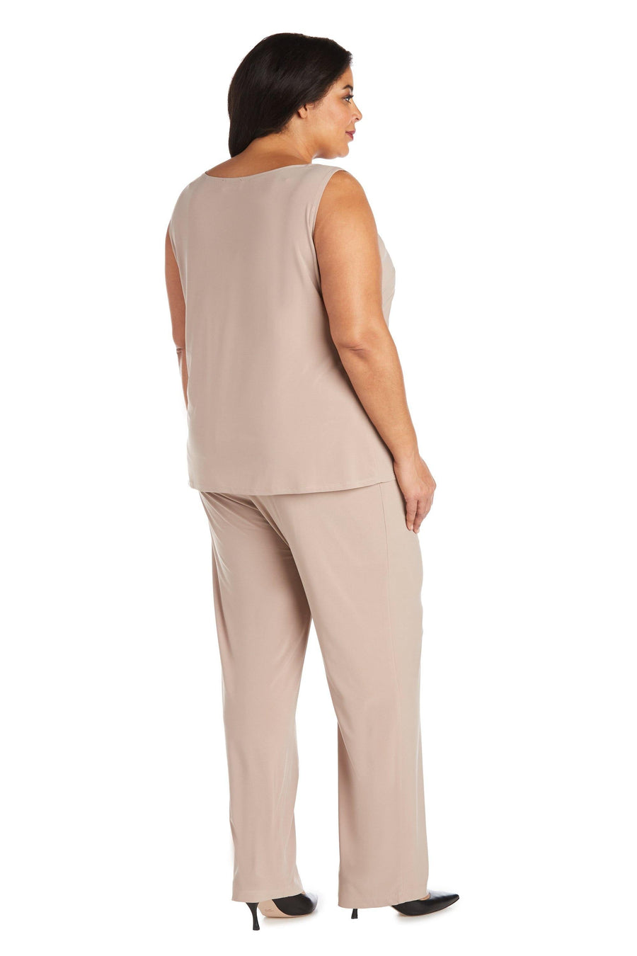 R&M Richards Plus Size Formal Pant Suit 7241W - The Dress Outlet