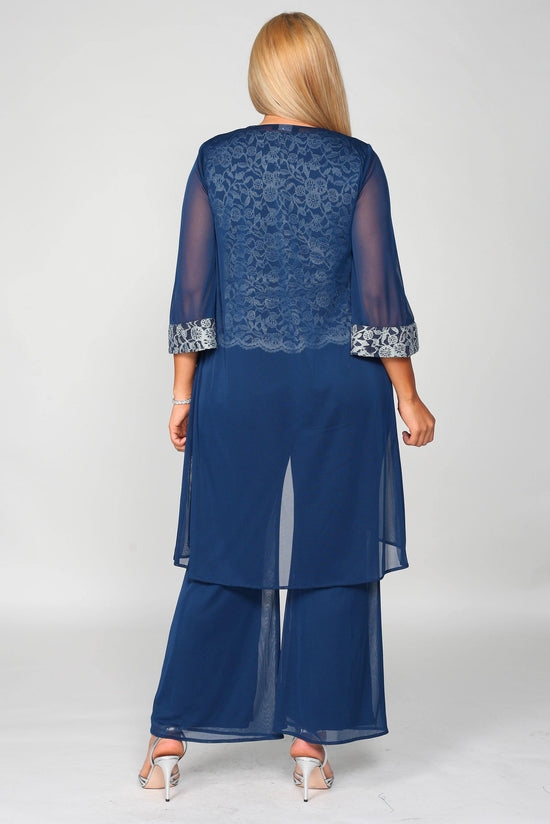 Navy R&M Richards 7266W Mother Of The Bride Pantsuit for $69.99 – The ...