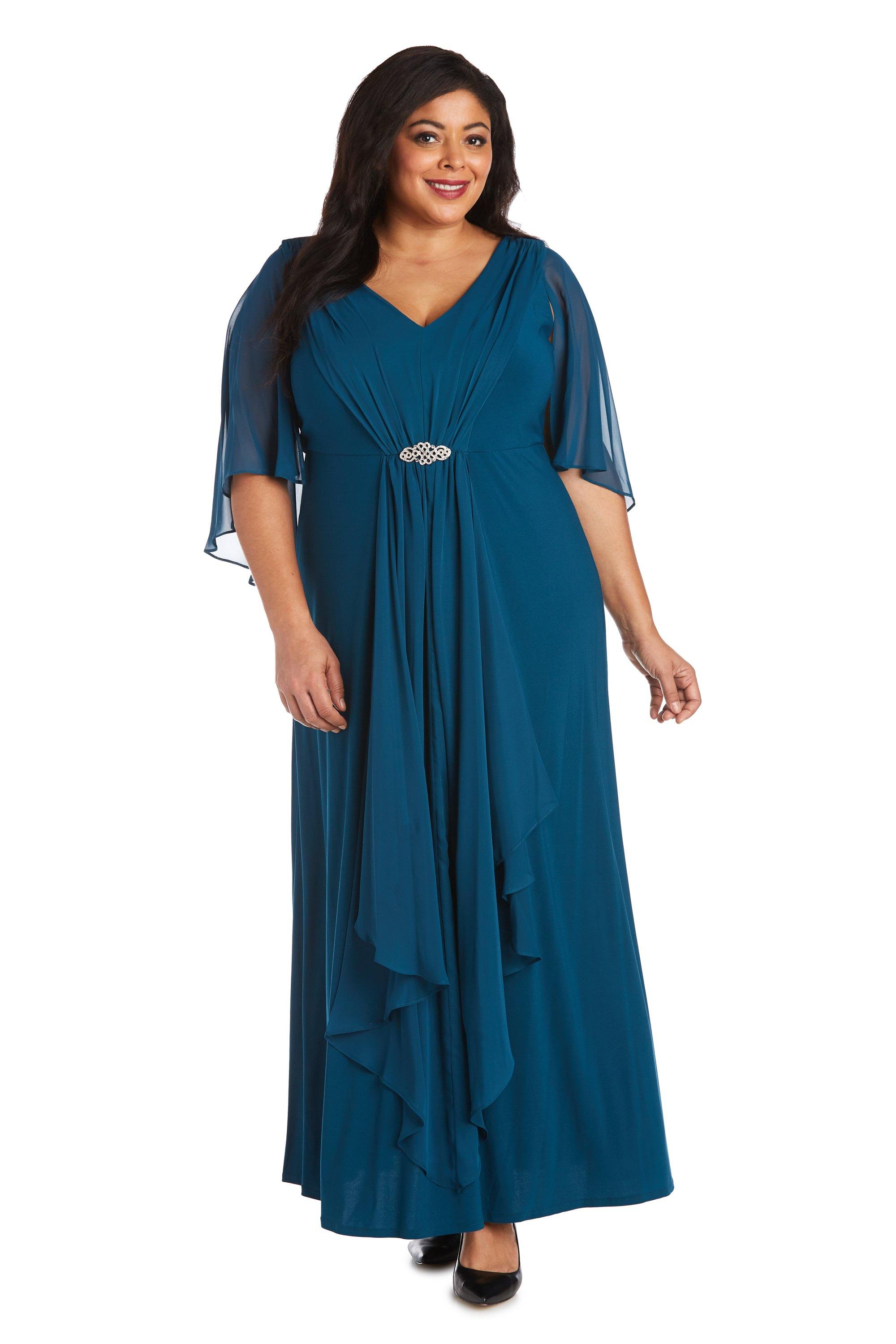 R&M Richards 7329W Long Formal Plus Size Dress for $79.99 – The Dress ...
