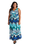 R&M Richards Long Plus Size Formal Dress 7365W - The Dress Outlet