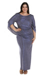 R&M Richards Mother of the Bride Long Dress 7472W - The Dress Outlet