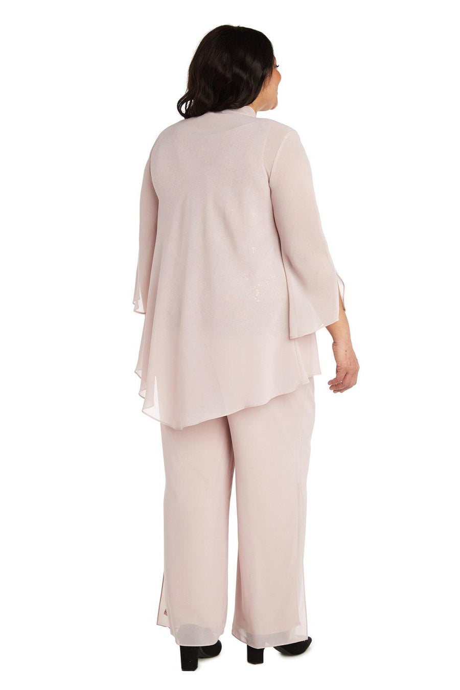 R&M Richards Mother of the Bride Pant Suit Blush