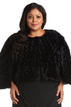 R&M Richards Plus Size Capelet Jacket 7532WN - The Dress Outlet