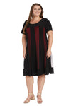 R&M Richards Short Plus Size Cocktail Dress 7759W - The Dress Outlet