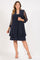 R&M Richards Short Mother of the Bride Formal Dress Navy