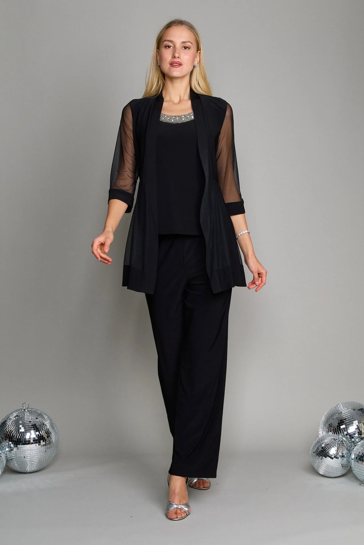 Silver R&M Richards 9462W Long Plus Size Formal Pant Set for $49.99 – The  Dress Outlet