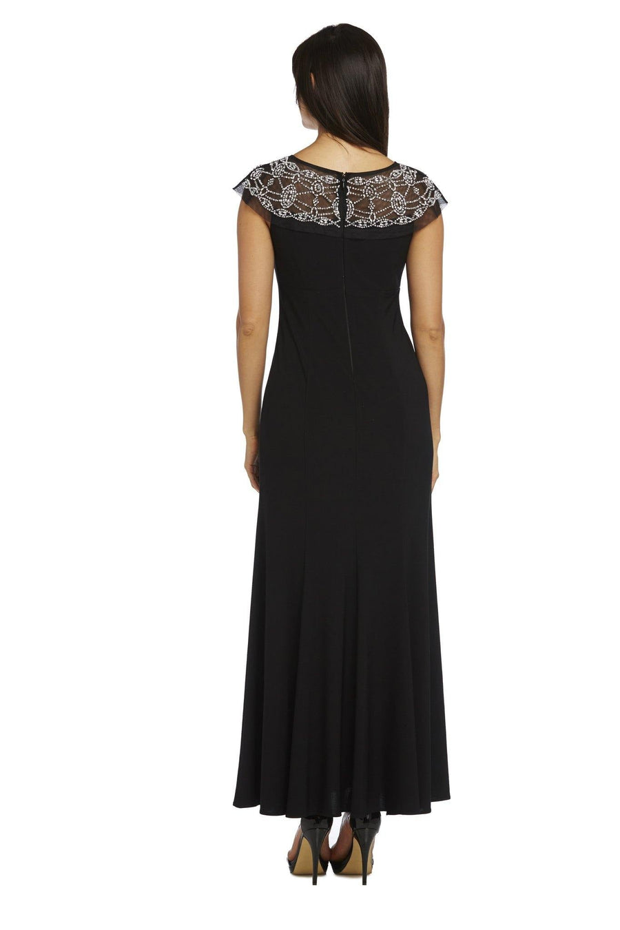 R&M Richards Long Formal Dress 8777 - The Dress Outlet