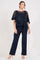 R&M Richards Long Formal Poncho Pant Suit - The Dress Outlet R&M Richards