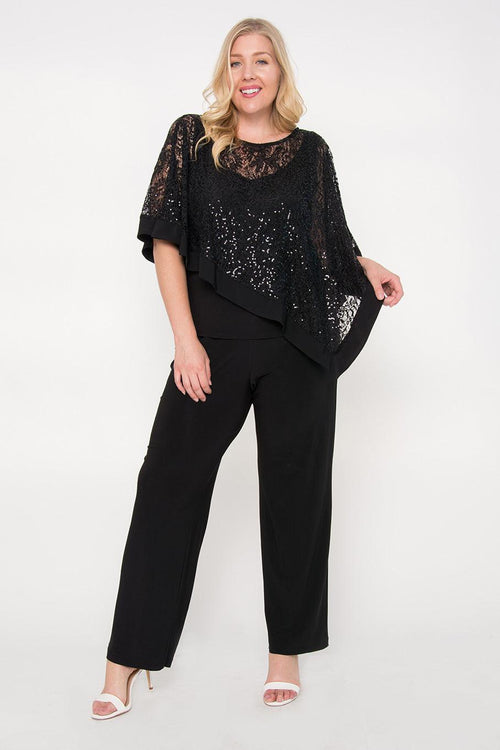 Nordstrom plus size formal pant suits best sale