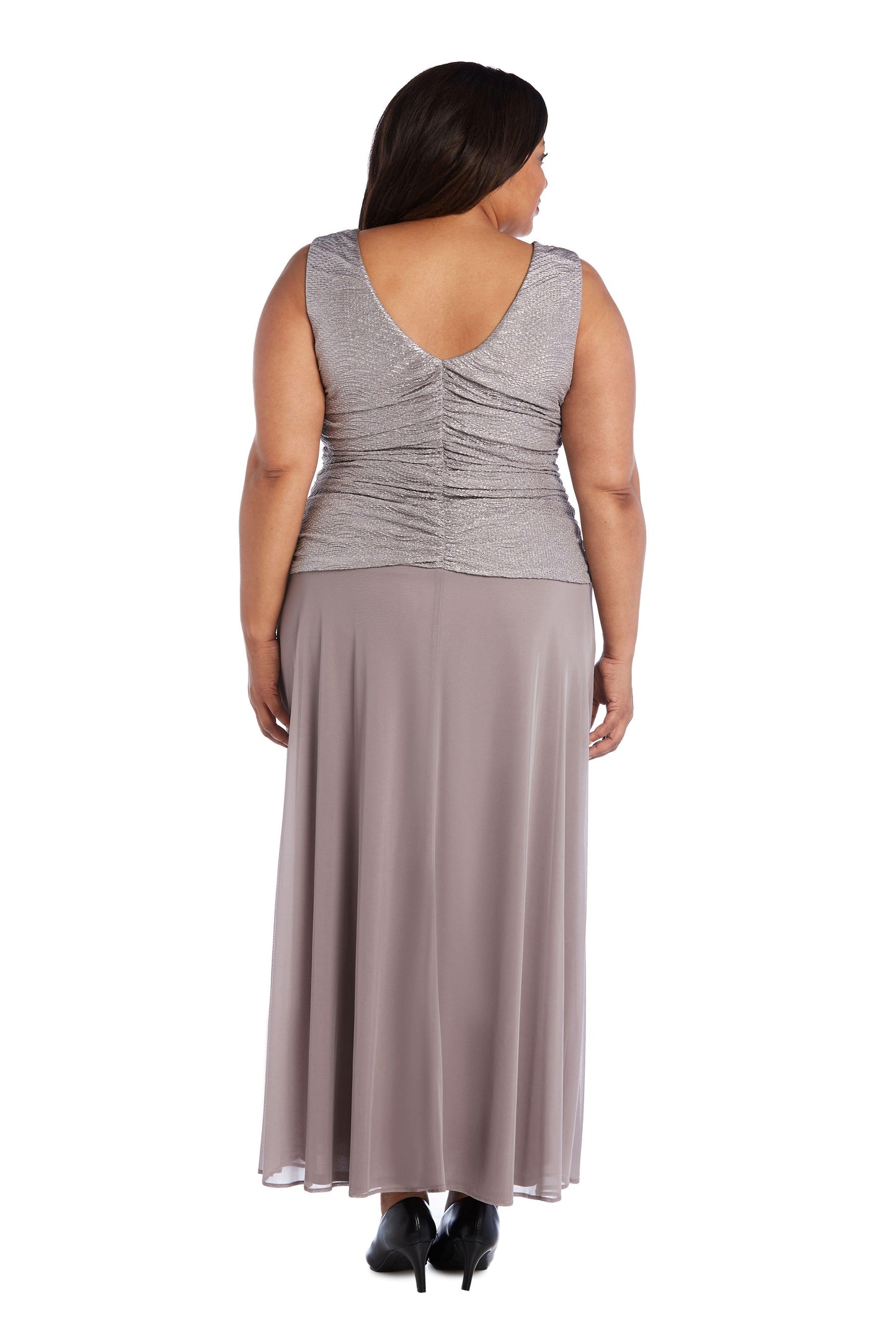 R&M Richards Plus Size Mother of the Bride Dress 9657W - The Dress Outlet