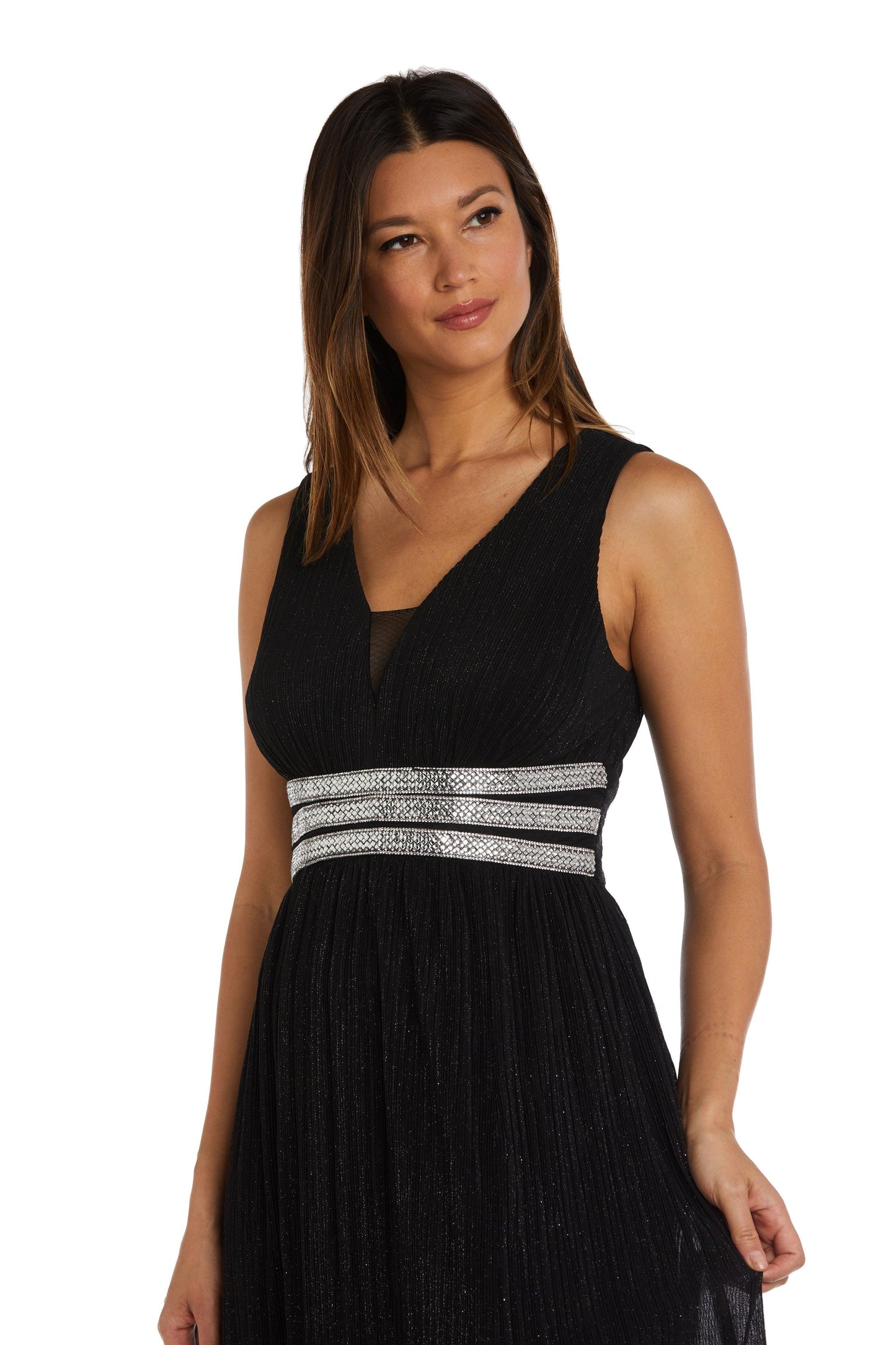 R&M Richards Long Formal Petite Dress 2522P - The Dress Outlet