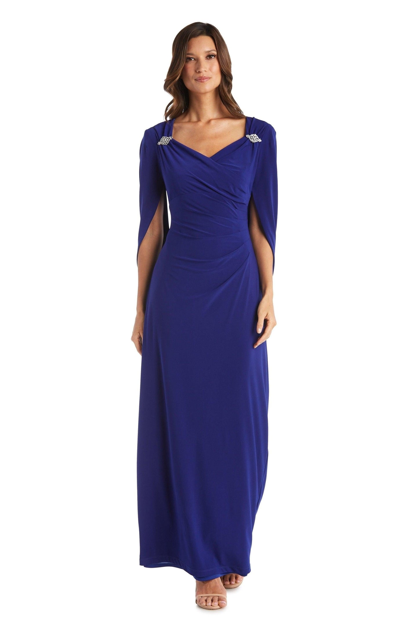 R&M Richards Long Mother of the Bride Dress 5899 - The Dress Outlet