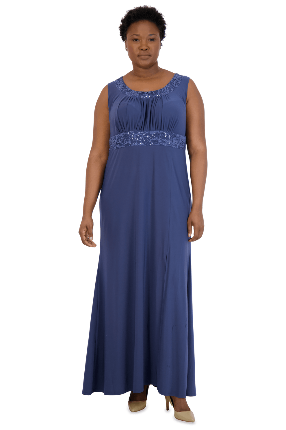 R&M Richards 3785W Long Plus Size Formal Jacket Gown Sale