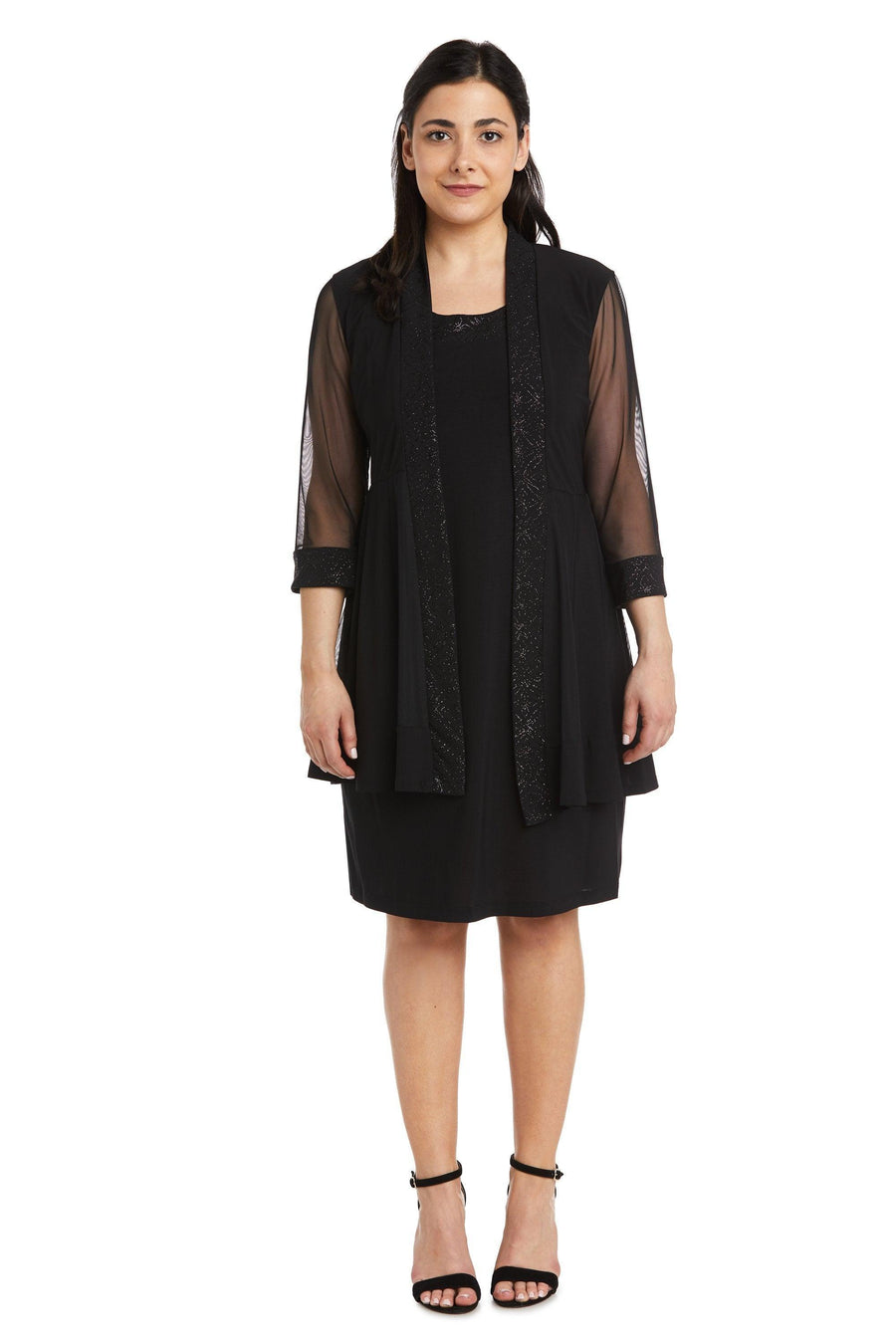 R&M Richards Short Petite Jacket Dress 8993P - The Dress Outlet