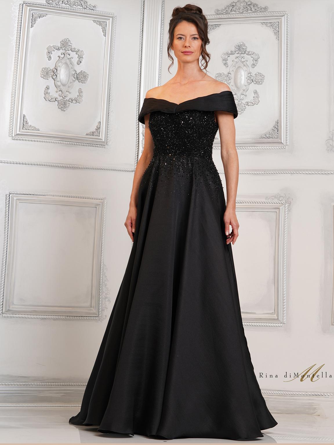 Formal Dresses Beaded Long Formal Dress Black