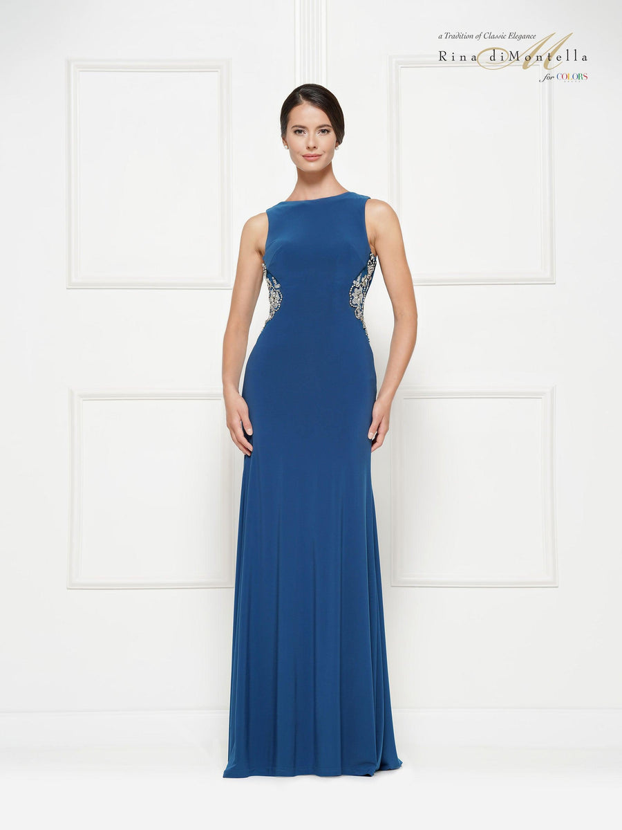 Rina Di Montella Long Formal Dress Sale