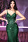 Cinderella Divine J810 Formal Long Corset Prom Dress Dark Emerald