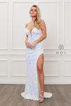 Sexy Long Open Back Mermaid Dress - The Dress Outlet