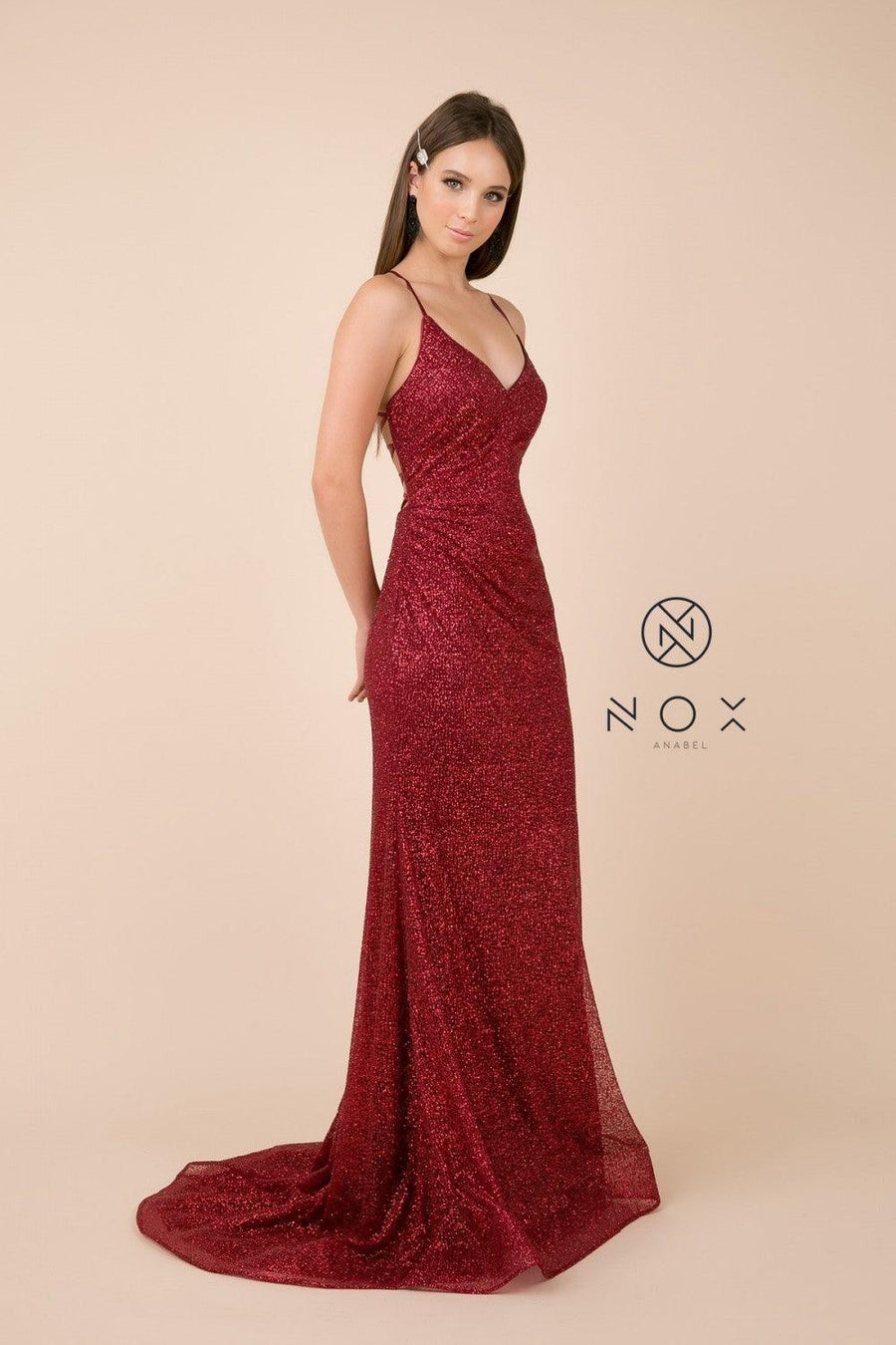 Sexy Long Prom Dress Evening Gown - The Dress Outlet Nox Anabel