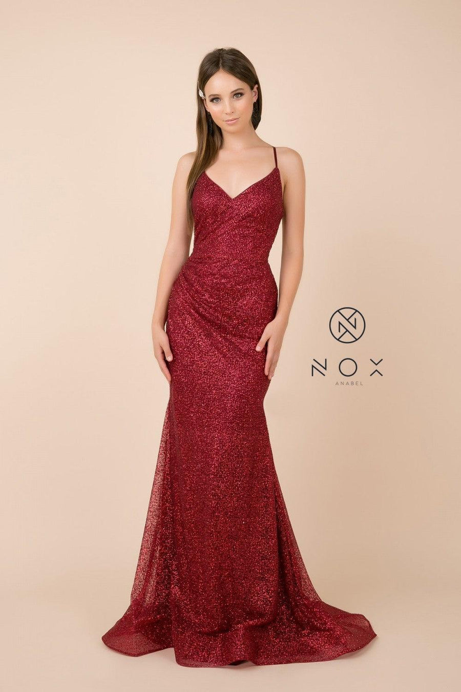 Sexy Long Prom Dress Evening Gown - The Dress Outlet Nox Anabel