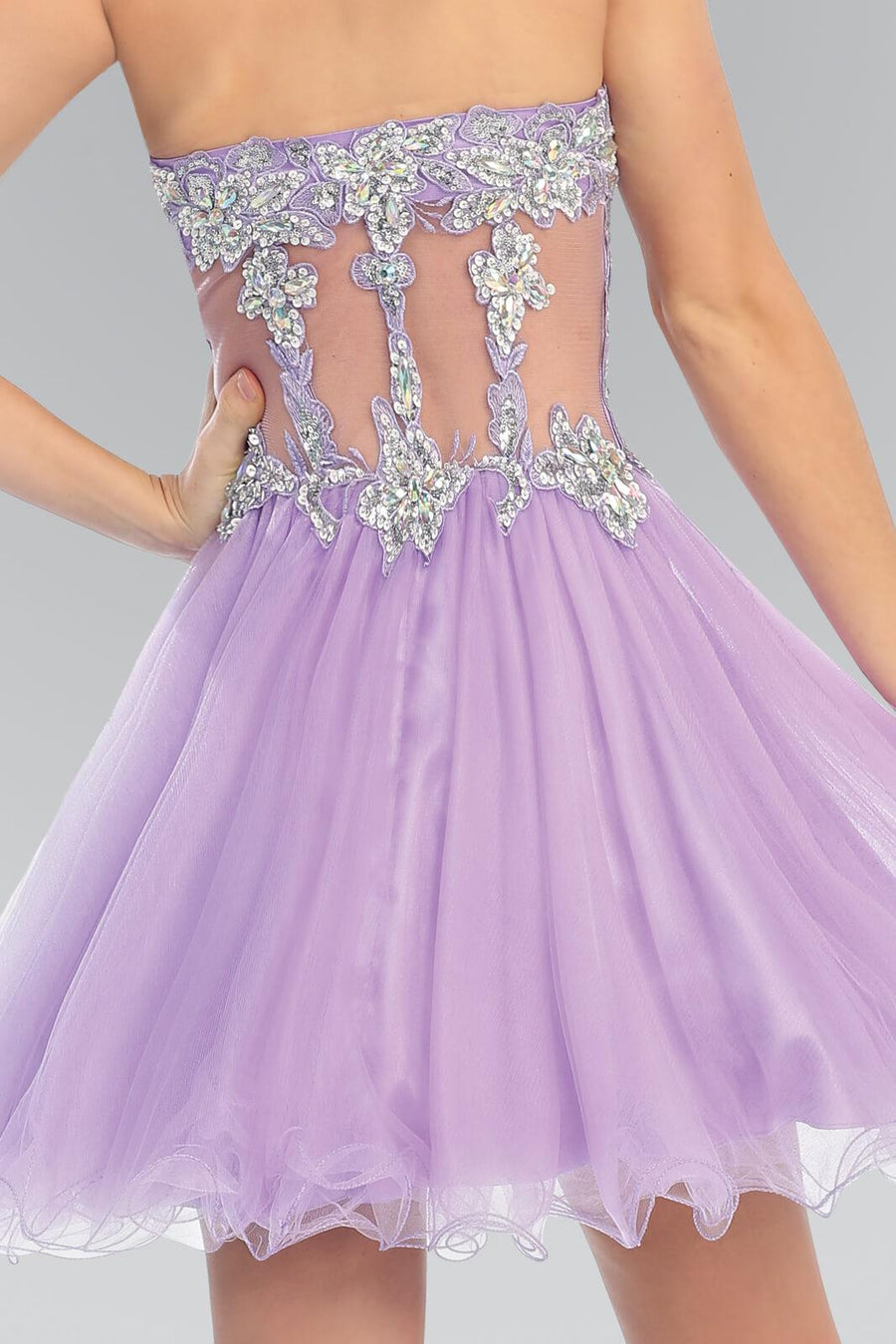 Sexy Sweetheart Short Prom Dress - The Dress Outlet Elizabeth K