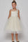 Short Embellished Gown Flower Girls Dress - The Dress Outlet Cinderella Couture