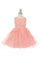 Short Embellished Gown Flower Girls Dress - The Dress Outlet Cinderella Couture