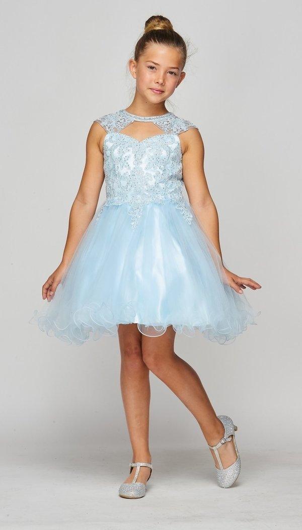 Short Flower Girl Dress Formal - The Dress Outlet