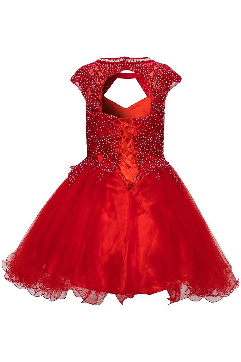 Short Flower Girl Dress Formal - The Dress Outlet Cinderella Couture