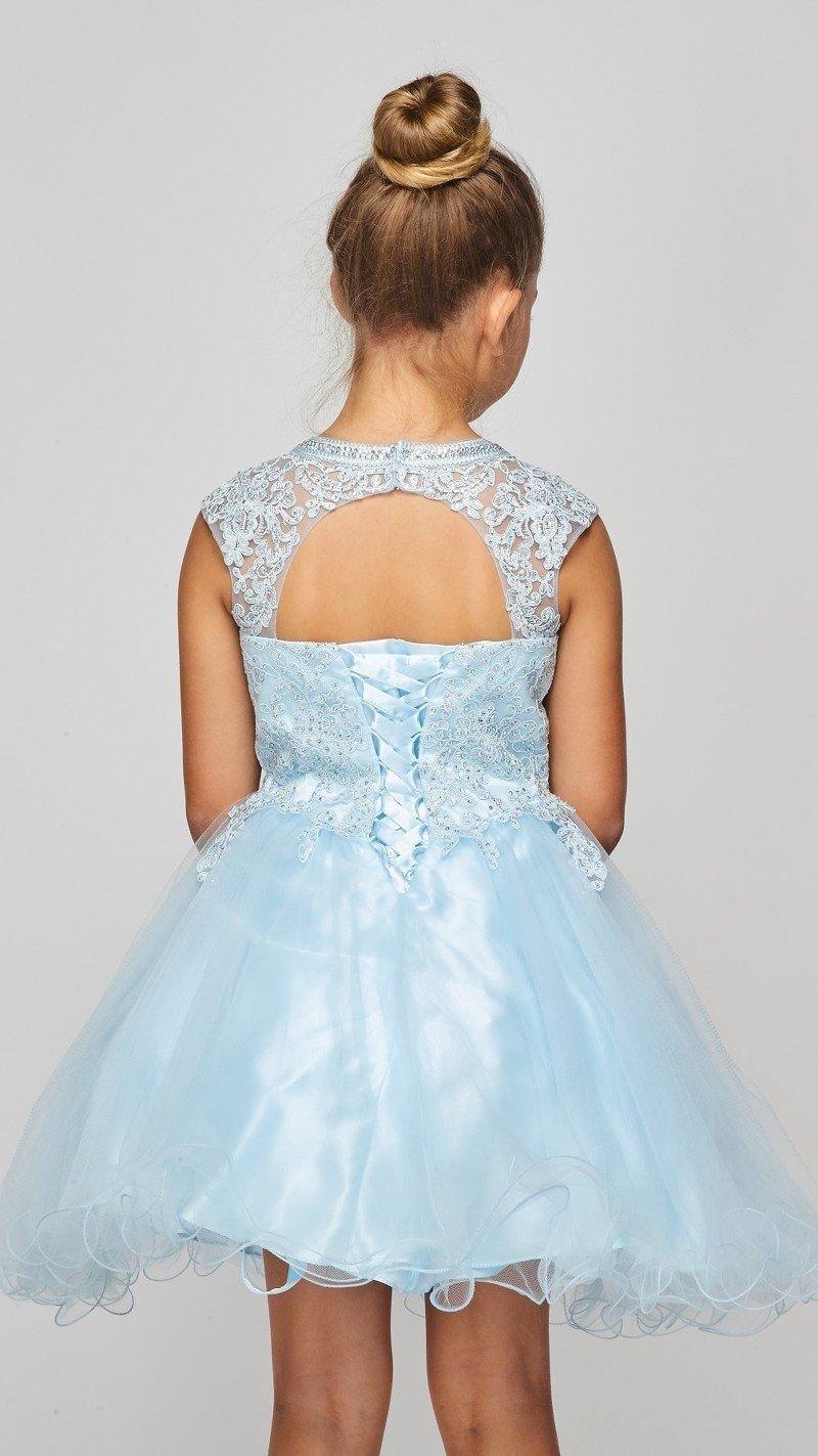 Short Flower Girl Dress Formal - The Dress Outlet