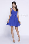 Short Formal Bridesmaid Cocktail Dress - The Dress Outlet Nox Anabel