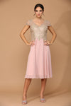 Short Formal Mother of the Bride Dress