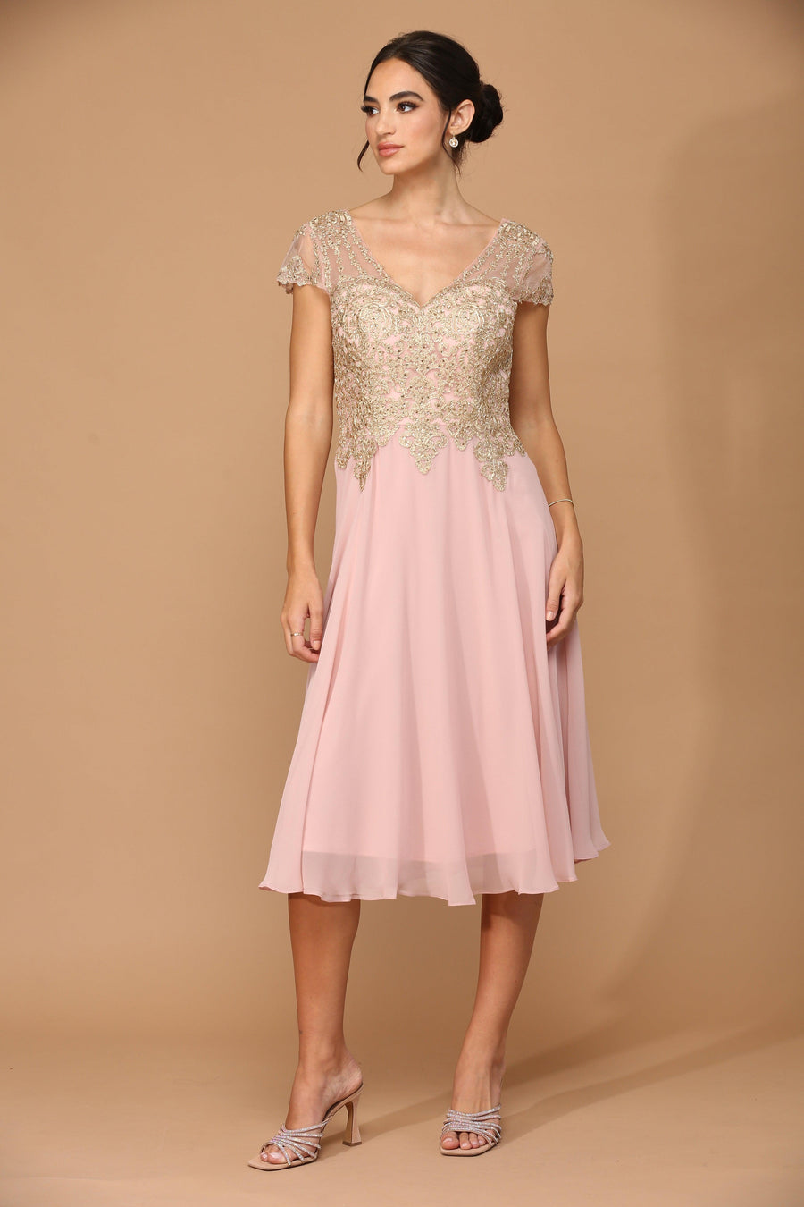 Short Formal Mother of the Bride Dress