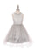 Short Halter Style Lace and Rhinestone Flower Girl Dress - The Dress Outlet Cinderella Couture