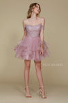 Short Off The Shoulder Prom Homecoming Dress - The Dress Outlet Nox Anabel