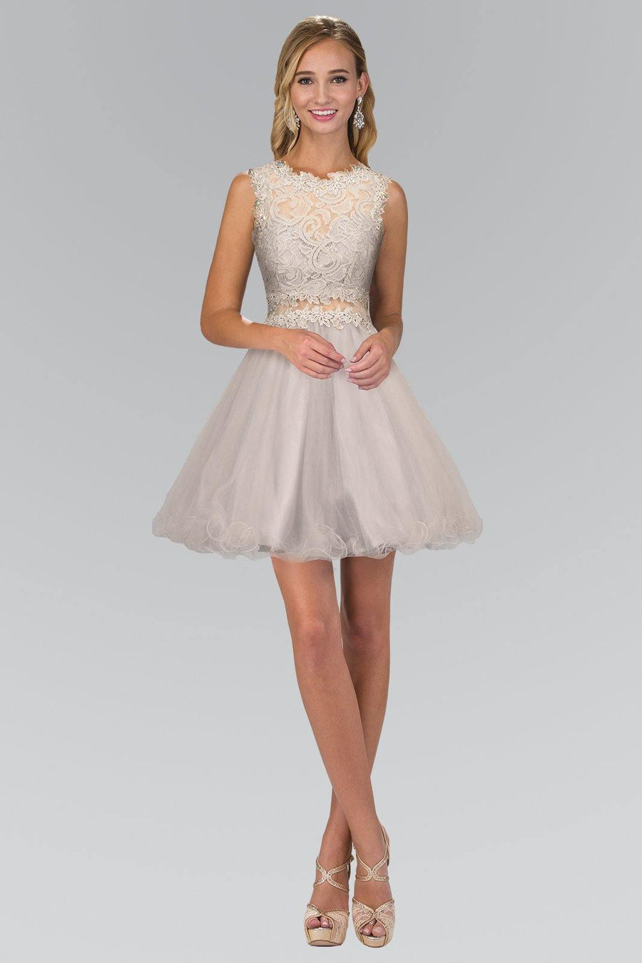 Short Prom Dress Cocktail - The Dress Outlet Elizabeth K