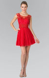 Short Prom Dress Formal Homecoming - The Dress Outlet Elizabeth K