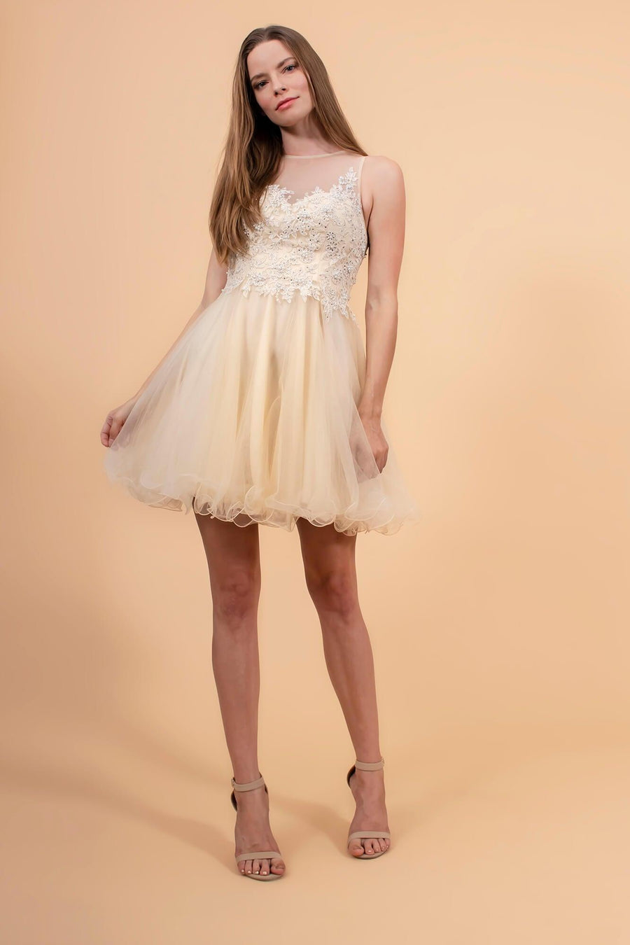 Short Prom Dress Formal Homecoming - The Dress Outlet Elizabeth K