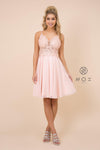 Short Prom Formal Homecoming Dress - The Dress Outlet Nox Anabel