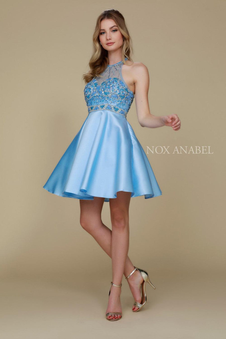 Short Sexy Prom Homecoming Dress - The Dress Outlet Nox Anabel