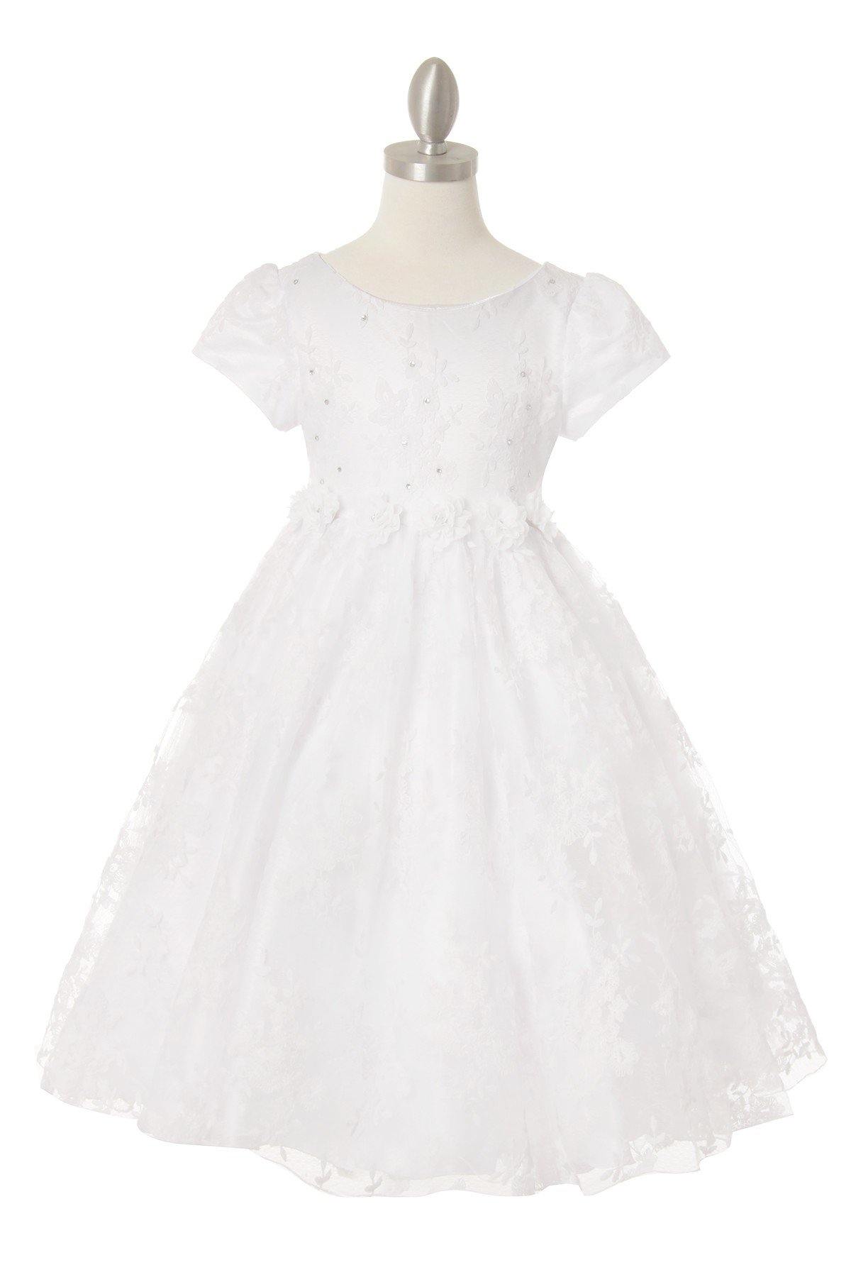 White Communion Dresses for Juniors