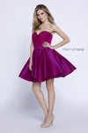 Short Strapless Formal Prom Homecoming Dress - The Dress Outlet Nox Anabel