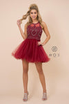 Short Tulle Prom Homecoming Dress - The Dress Outlet Nox Anabel