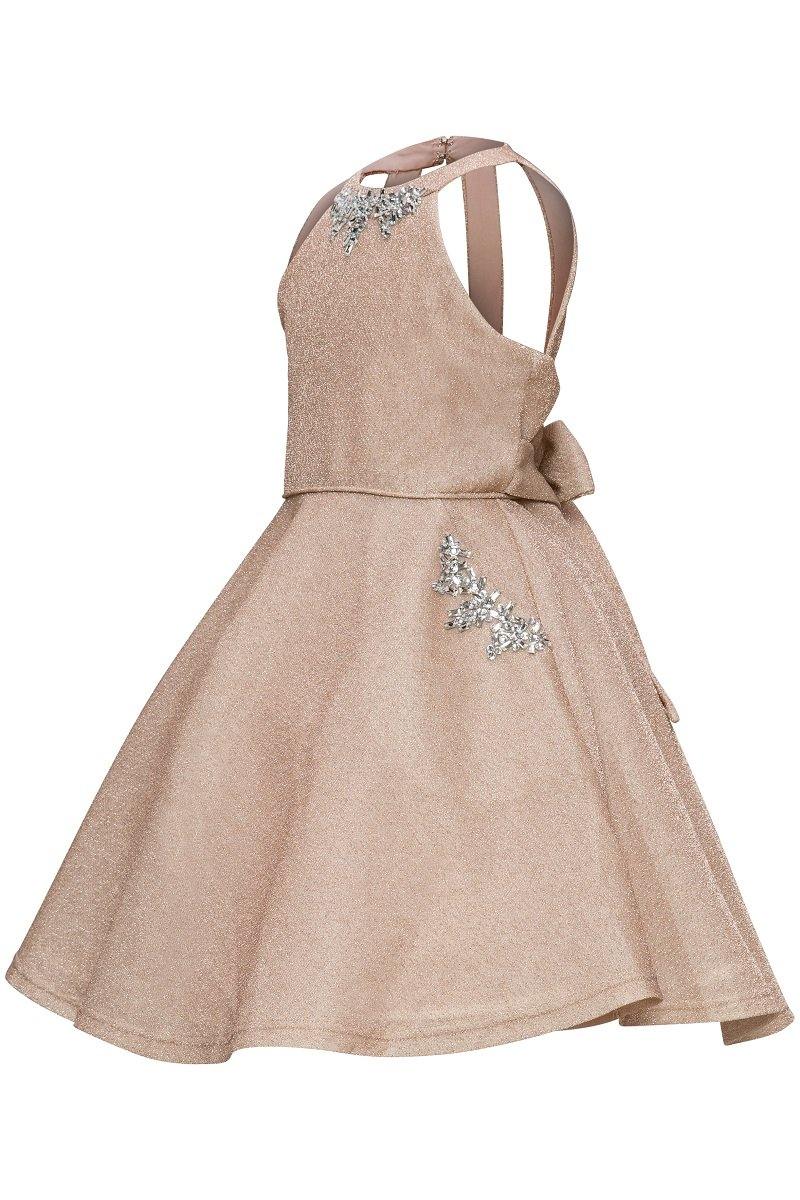 Skater Short Flower Girl Dress - The Dress Outlet Cinderella Couture