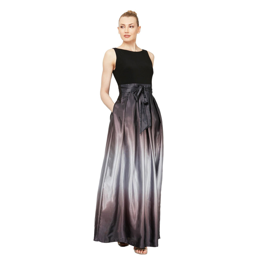 SL Fashions Ombre Long Party Dress 119435M - The Dress Outlet