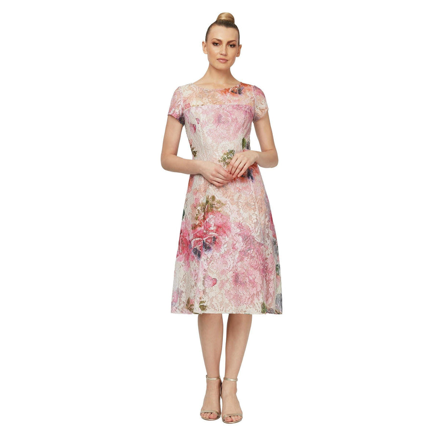 SL Fashions Formal Short Dress Cocktail 9119359 - The Dress Outlet